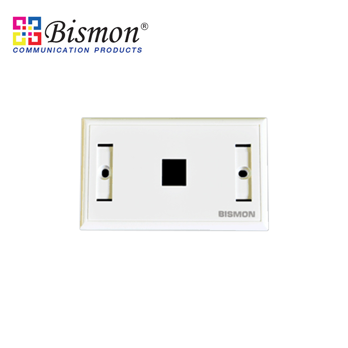 Single-Port-RJ45-Face-Plate-แผงหน้ากาก-1-ช่อง-สำหรับคอม